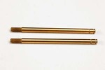Traxxas 2656T Shock shafts, hardened steel, titanium nitride coated (xx-long) (2)
