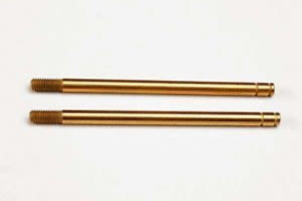 Traxxas 2656T Shock shafts, hardened steel, titanium nitride coated (xx-long) (2)
