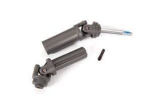 Traxxas 9450 Driveshaft assembly (1), left or right (fully assembled, ready to install)/ screw pin (1)