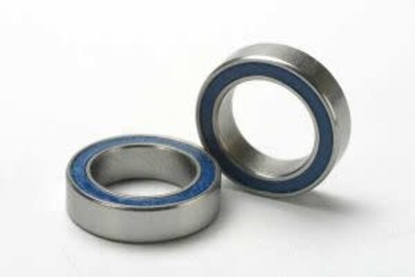 Traxxas 5119 Ball bearings, blue rubber sealed (10x15x4mm) (2)