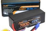 Powerhobby PHB4S720060CEC5HCS  4S 14.8V 7200MAH 60C w/ EC5 Hard Case