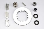 Traxxas 5352R Rebuild kit (heavy duty), slipper clutch (steel disc/ aluminum friction pads (3)/ spring (1)/ 2x9.8mm pin/ 5x8mm MW/ 5.0mm NL (1)/ 4.0mm NL (1))