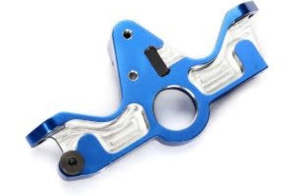 Traxxas 6860R Motor mount, 6061-T6 aluminum (blue-anodized)
