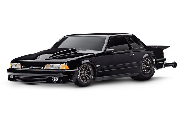 Traxxas 94046-4  Drag Slash Mustang  BLACK.