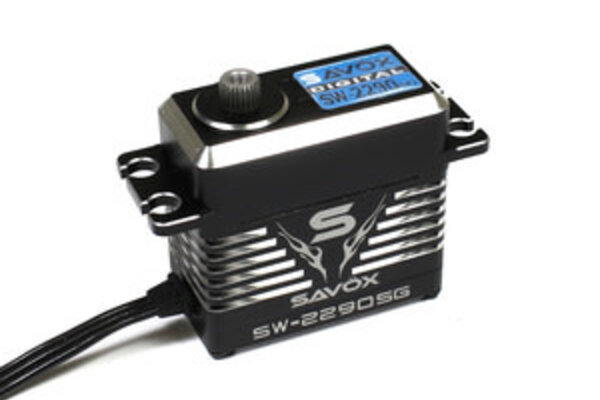 SAVOX SAVSW2290SG-BE  Waterproof Premium Brushless Digital Servo .13sec / 695oz