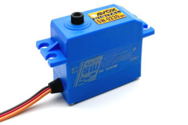 SAVOX SAVSW0230MGP  Waterproof Standard Digital Servo w/Soft Start, 0.13sec / 111.1oz @ 7.4V