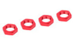 Corally (Team Corally) COR00180-230  Wheel Nut - Aluminum - Ribbed - 4 pcs: Dementor, Kronos,