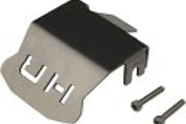 Hot Racing HRASTRXF331CF  Stainless Armor Skid Plate, for Traxxas TRX4 (Front/Rear)