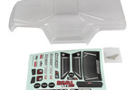 Team Associated ASC25829  RIVAL MT10 Body V2, Clear