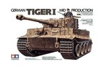 Tamiya TAM35194  Tamiya Tiger I Mid Production 1/35 Tank Model Kit