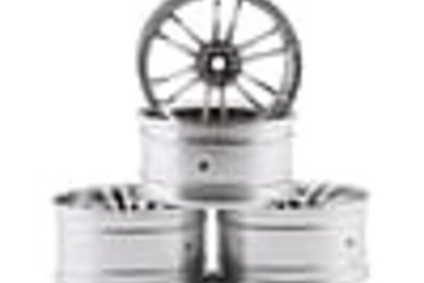 MST MXS-832063FS  MST TSP Wheel Set (Flat Silver) (4) (+5 Offset)