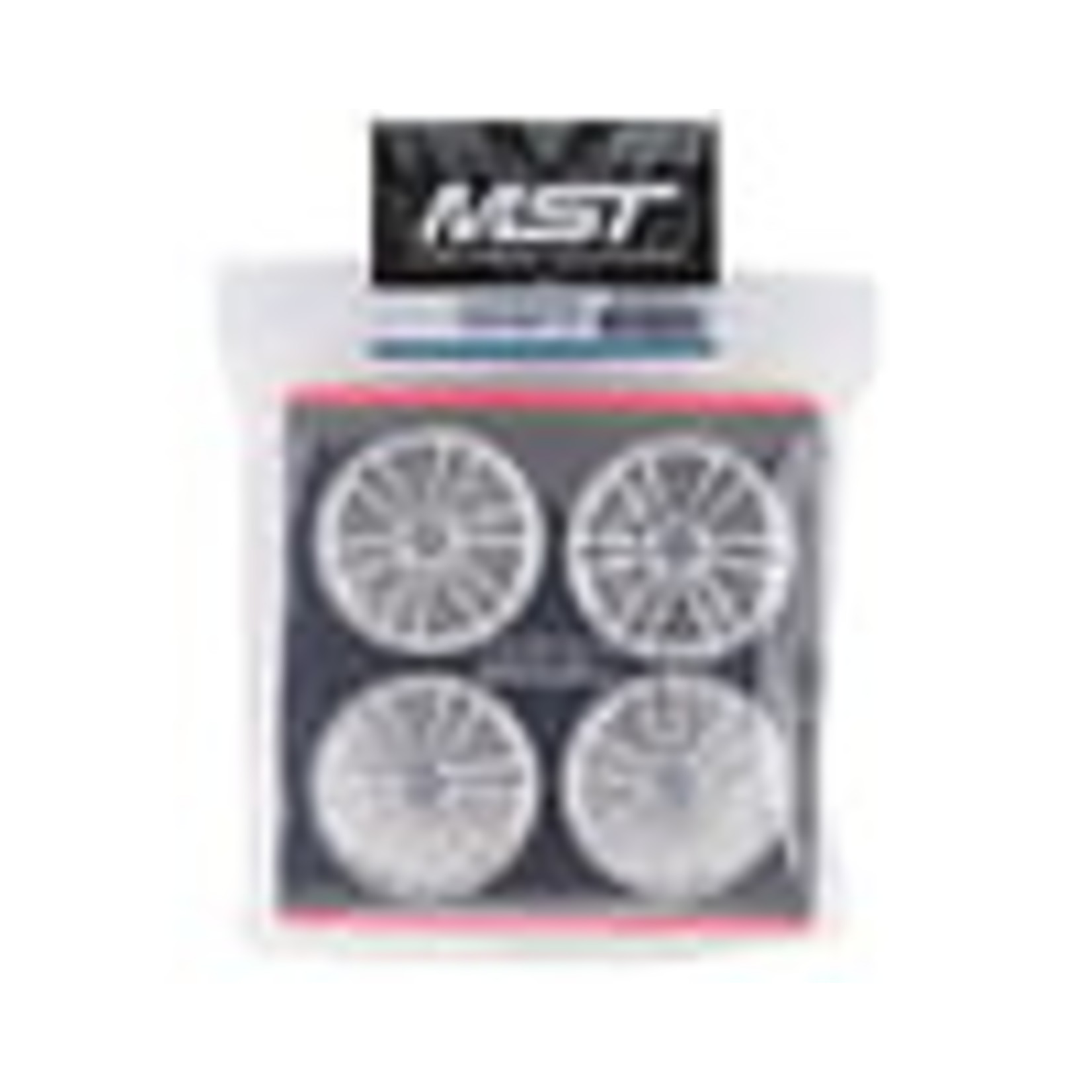 MST MXS-832063FS  MST TSP Wheel Set (Flat Silver) (4) (+5 Offset)