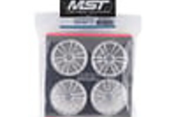 MST MXS-832063FS  MST TSP Wheel Set (Flat Silver) (4) (+5 Offset)