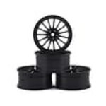 MST MXS-832502BK  MST 24mm LM Wheel (Black) (4) (+0 Offset)