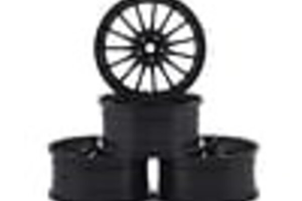 MST MXS-832502BK  MST 24mm LM Wheel (Black) (4) (+0 Offset)