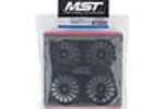 MST MXS-832502BK  MST 24mm LM Wheel (Black) (4) (+0 Offset)