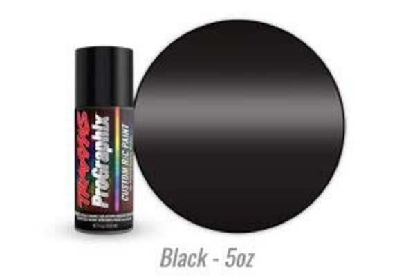 Traxxas 5055  Body paint, ProGraphix™, black (5oz)