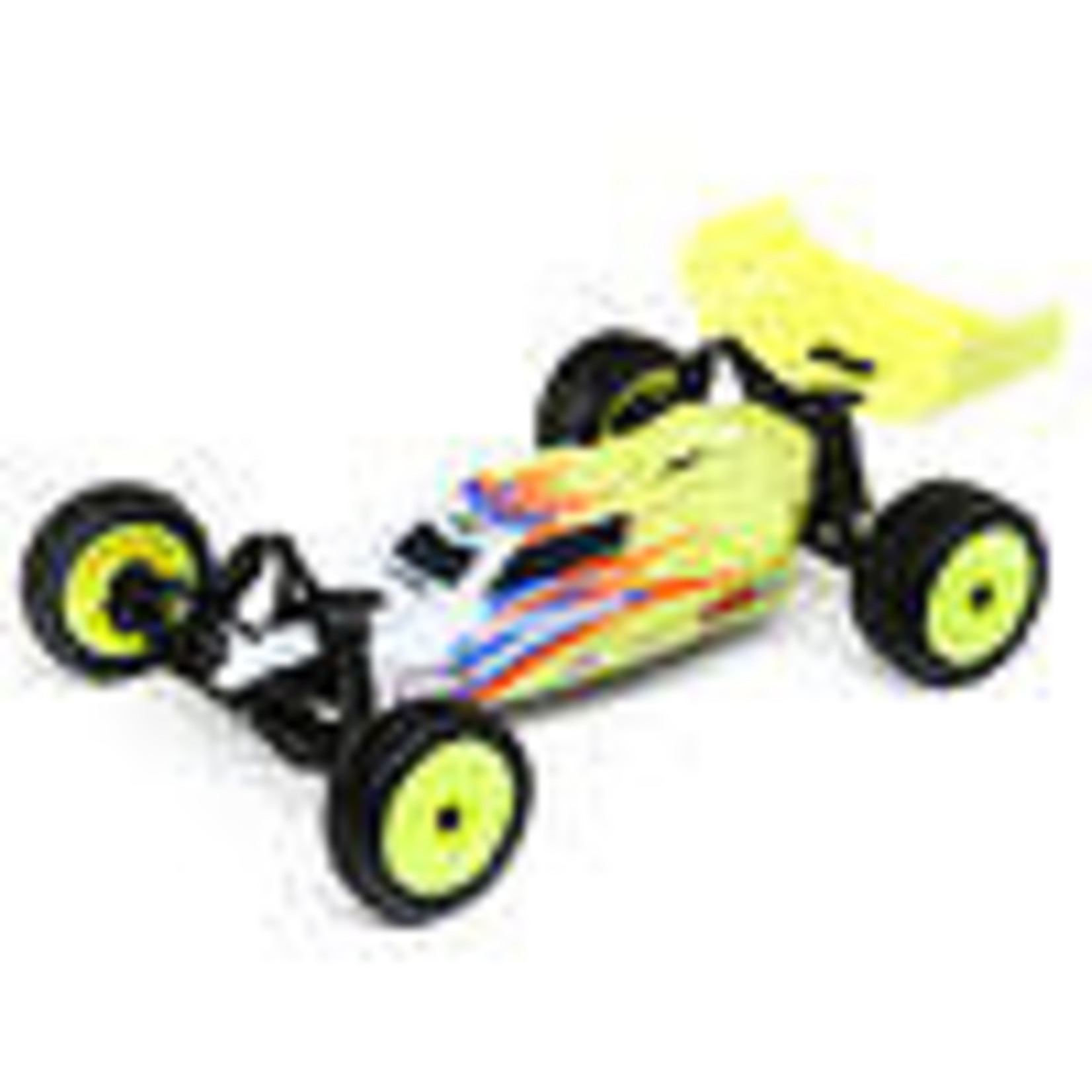LOSI LOS01016T3   1/16 Mini-B 2WD Buggy Brushed RTR, Yellow/White