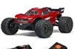 ARRMA ARA4105SV4T1  1/10 VORTEKS 4X2 BOOST MEGA 550 Brushed Stadium Truck RTR with Battery & Charger, Red ARRMA ARA4105SV4T1  1/10 VORTEKS 4X2 BOOST MEGA 550 Brushed Stadium Truck RTR with Battery & Charger, Red