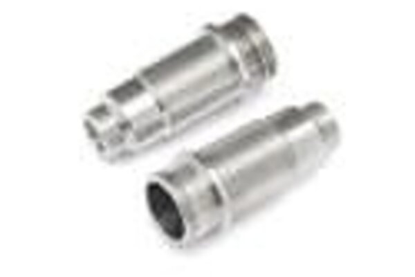 Maverick MVK150187  Aluminum Shock Body Set (Silver 2pcs)