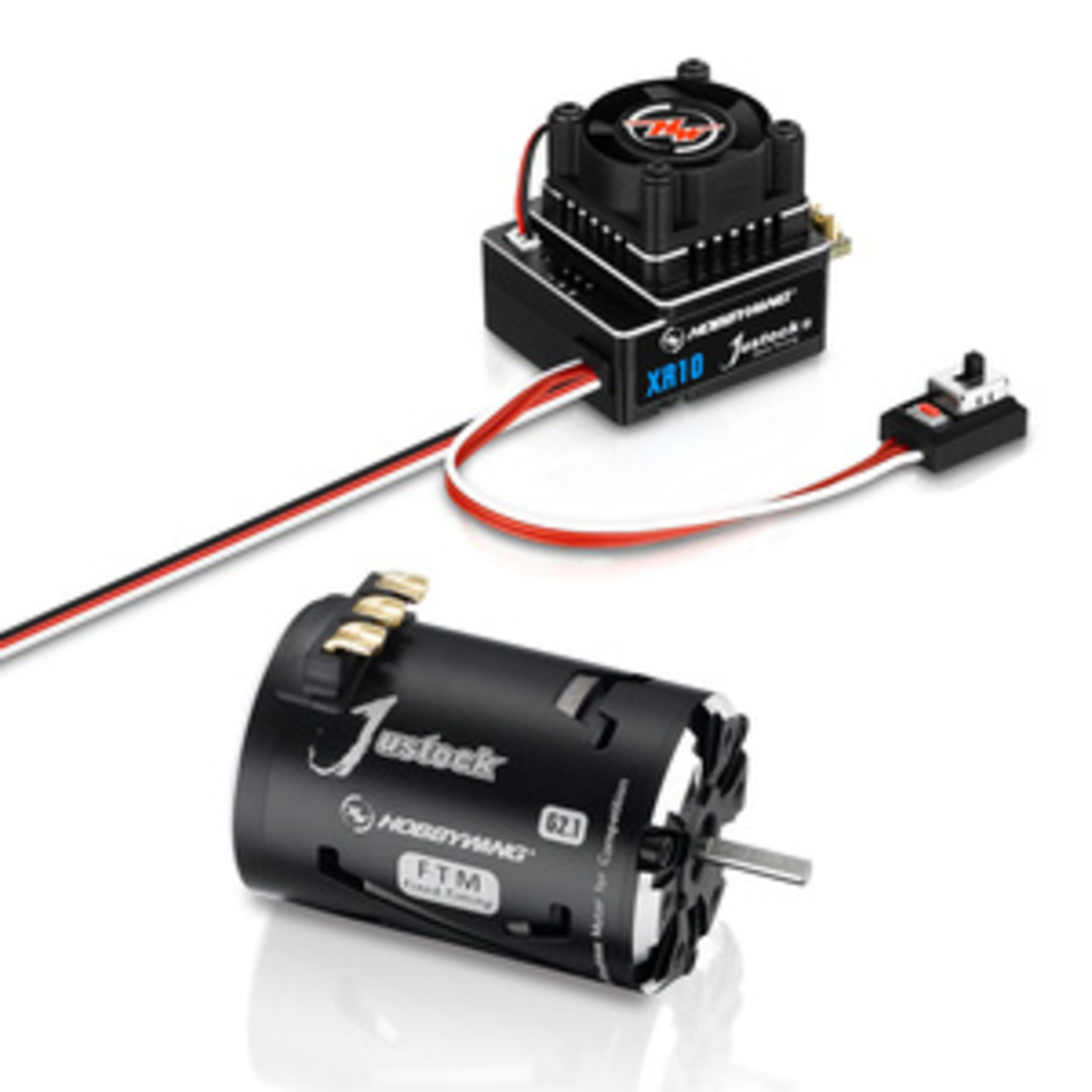 Hobbywing HWI38020321  XERUN XR10 Justock G3 ESC & Justock G2.1 Sensored Brushless Motor (17.5T) Combo