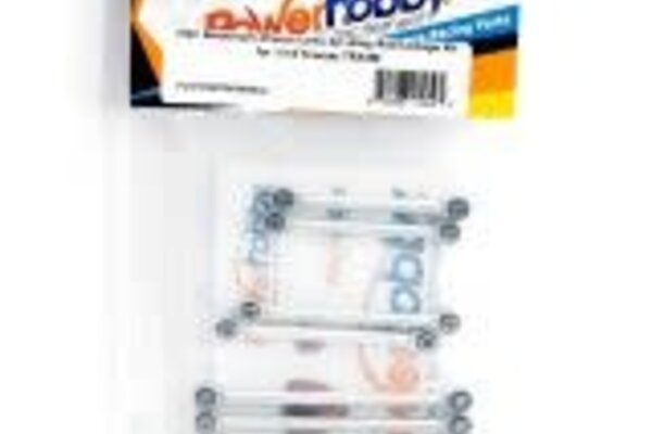 Powerhobby PHBTRX589Silver  Powerhobby Aluminum Suspension link Set Traxxas TRX-4M Silver TRX4m