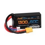 Powerhobby PHB3S130050CXT60  Powerhobby 3s 1300MAH 50C Lipo Battery w XT60 Plug
