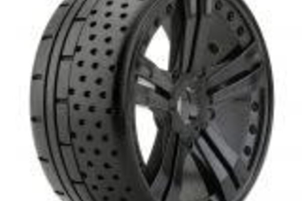 Panda Hobby PHT2404-H  Powerhobby 1/8 GT Atomic Belted Pre-Mounted Tires 17mm Hard Compound