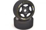 CONTACT JB35B  Contact JB35B GT8 / Rally Glued Foam Tires 103mm 35 Shore Black (2)