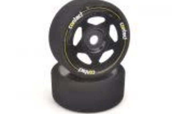 CONTACT JB38B  Contact JB38B GT8 / Rally Glued Foam Tires 103mm 38 Shore Black (2)