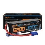 Powerhobby PHB3S5200100EC5  Powerhobby 3s 11.V 5200mah 100C - 200C Lipo Battery w EC5 plug