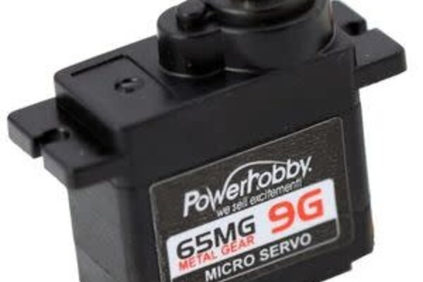 Powerhobby PHBPH65MG  Powerhobby 65MG Metal Gear Digital 9G Micro Servo 11sec/30oz @ 6.0v