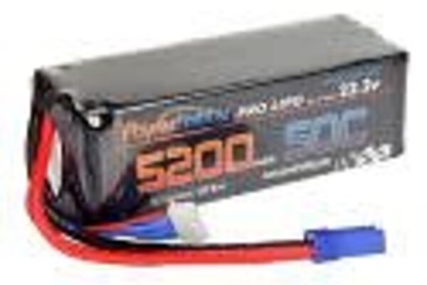 Powerhobby PHB6S5200MAH50CEC5  6S 22.2V 5200MAH 50C W EC5