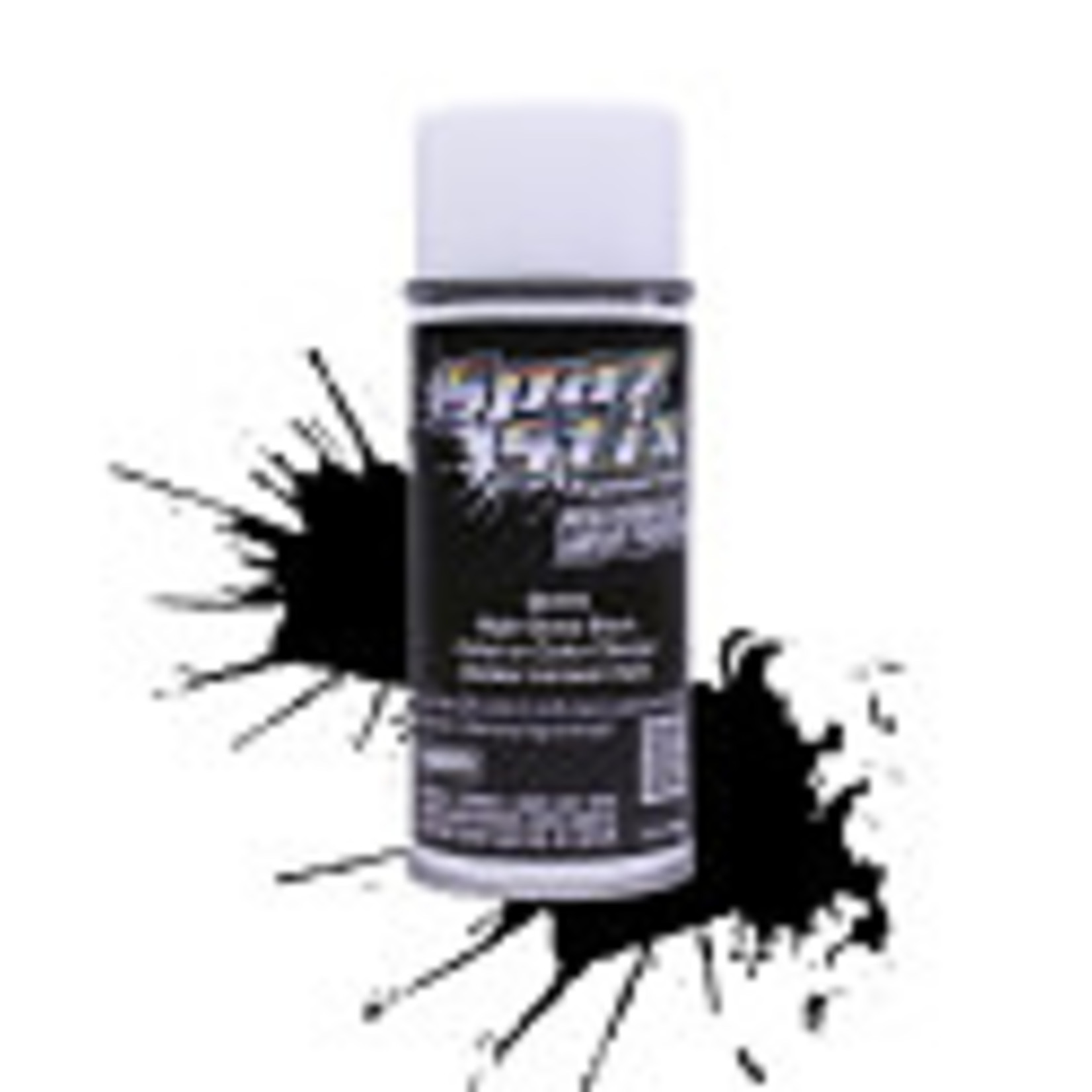 Spaz Stix SZX00119 High Gloss Black/Backer, Aerosol Paint, 3.5oz Can