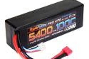Powerhobby PHB3S5400100CDNSHCS  3S 11.1V 5400MAH 100C Hard Case Lipo Battery, w/ Deans Connector