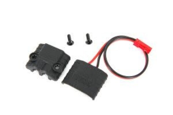 Traxxas 6541X Connector, power tap (with cable)/ 2.6x8 BCS (2) (use #6549 power tap for telemetry voltage)