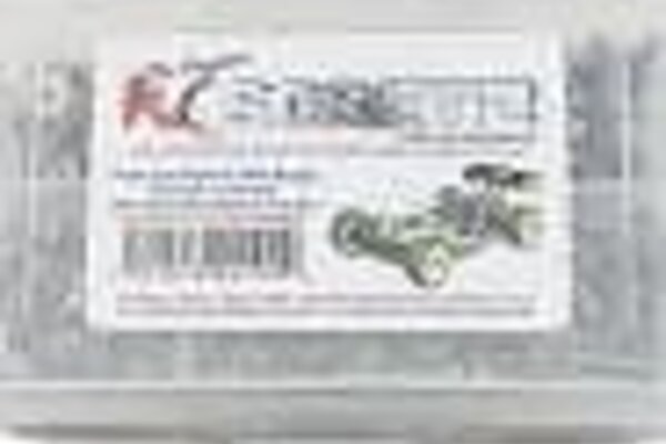 RC Screwz RCZLOS104  RC Screwz TLR 8IGHT-X Stainless Steel Screw Kit