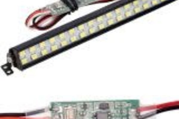Powerhobby PHLIGHT-011 PowerHobby 102MM RC Double Row 32 LED Lightbar w/Controller for 1/10 1/8