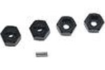 Hot Racing HRAMTT10M01   12mm Aluminum Hex System: Mini-T 2.0, Mini-B