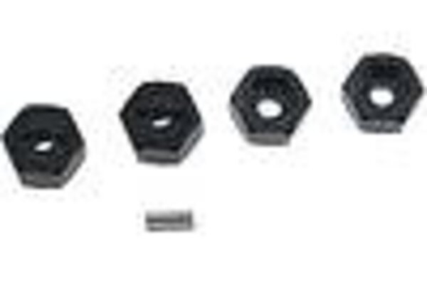 Hot Racing HRAMTT10M01   12mm Aluminum Hex System: Mini-T 2.0, Mini-B