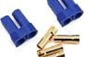 Protek RC PTK-5052   RC EC5 Connectors Unassembled (2 Female)