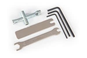 Traxxas 2748R Tool set (includes 1.5mm hex wrench / 2.0mm hex wrench / 2.5mm hex wrench/ 4-way wrench/ 8mm & 4mm wrench/ U-joint wrench)