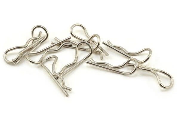 Protek RC ProTek RC Standard Bent Body Clip (10) (1/10 Scale)