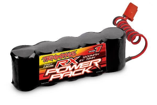 Traxxas 3036 Battery, RX Power Pack (5-cell flat style, NiMH, 1200mAh)