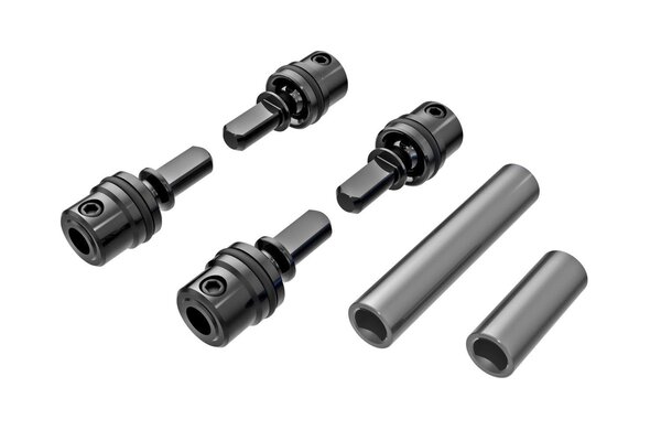 Traxxas 9751-GRAY  DRIVESHAFTS CNTR MALE DRK TITAN