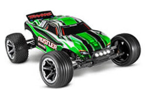 Traxxas 37054-61   RUSTLER W/ LED LIGHTS - GREEN