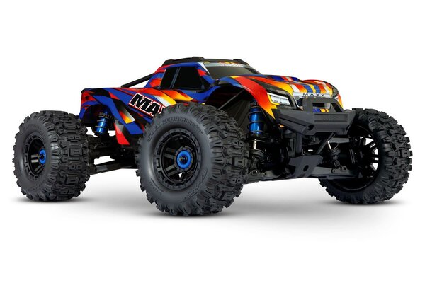 Traxxas 89086-4-YLW Maxx®: 1/10 Scale 4WD Brushless Electric Monster Truck with TQi™ Traxxas Link™