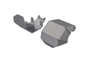 Traxxas 9765  SKIDPLATE AXLE STAINLESS (F/R)