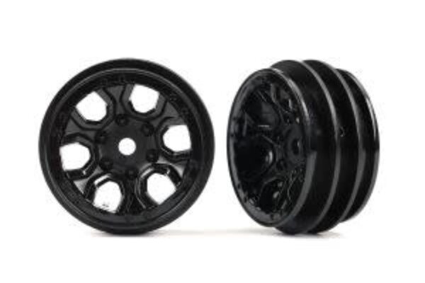Traxxas 9770  WHEELS BLACK 1.0 (2)
