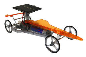 OWIKIT OWISLK058   Solar/Battery Top Fuel Dragster 30 Piece DIY STEM Kit